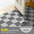 thumbnail image 3 of Area Rugs x for Living Room Washable LowPile Checke Boho Large Rug for Bedrooms Soft Flat Print Plaid Carpet for Classroom \uEDining Room Office Kids Playroom( and Cam, 3 of 6