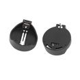 thumbnail image 1 of Unique Bargains 2PCS CR/LIR2032 2025 2016 Coin Button Battery Holder Socket Black, 1 of 1