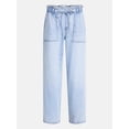 thumbnail image 5 of Scenario Women's Pull On Wide Leg Jeans, 30" Inseam, Sizes XS-XXXL, 5 of 5