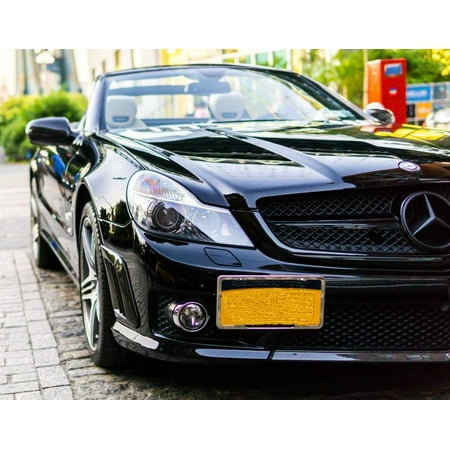 Front Bumper Tow Hook License Plate Mount Bracket For Mercedes C E CLA S M GLK - Class