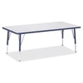 thumbnail image 2 of Jonti-Craft Kydz Activity Table - Rectangle-Color:Gray/blue,Size:30" X 60"  11" - 15", 2 of 3