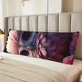 thumbnail image 2 of Fotbe Cute Flower Owl Funda para Almohada Corporal con Diseño, Funda de Microfibra Ultrasuave de 20x54 Pulgadas, Ropa de Cama Elegante, 2 of 7