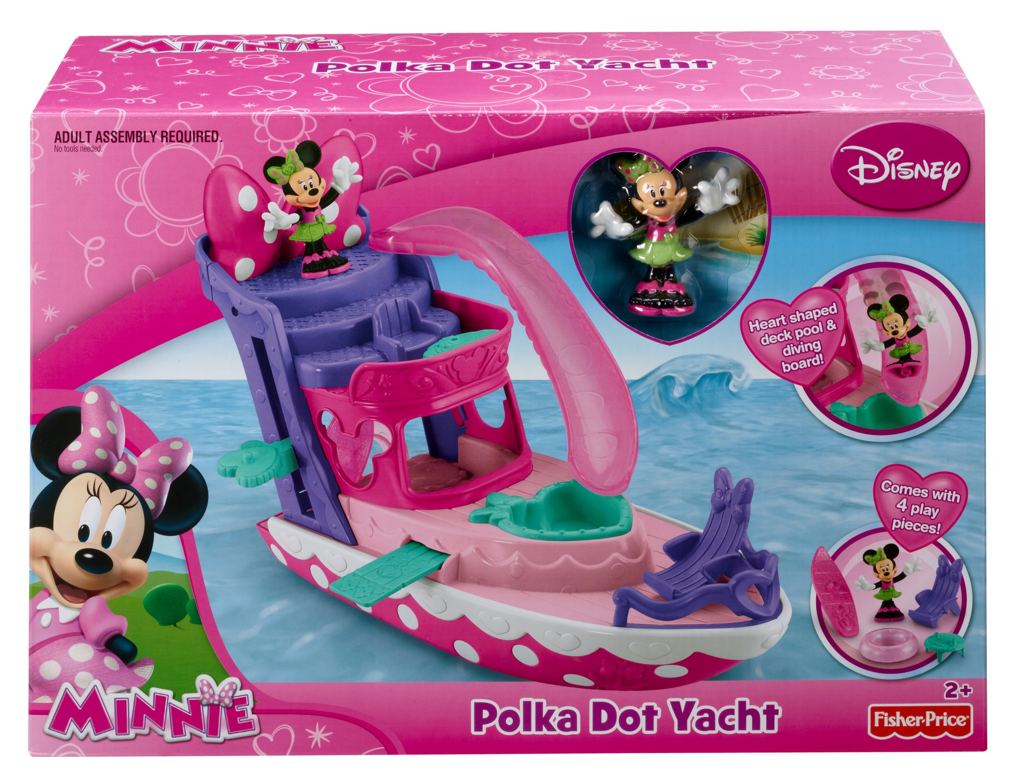 minnie mouse boat toy