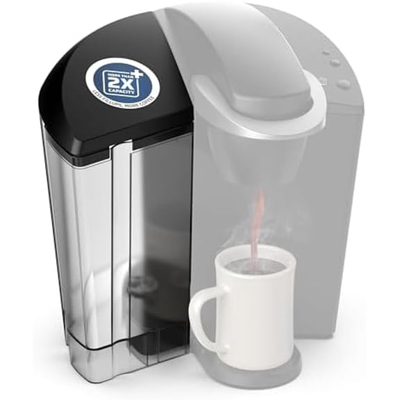 XL Replacement Water Reservoir for Keurig K-Classic Coffee Maker [!Check Image 2 for Compatibility!] Extra Large 114 Ounce Tank for K50 / K55 Single Serve K-Cup Machines (11-19 Cups)