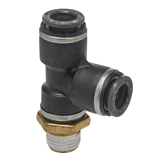 S.U.R.&R. MALE RUN TEE 3/8" TUBE X 1/4" NPT (2)