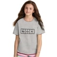 thumbnail image 4 of Ba Co N Bacon Food Science Nerd Geeky Crewneck T Shirts Boy Girl Teen Brisco Brands XS, 4 of 6