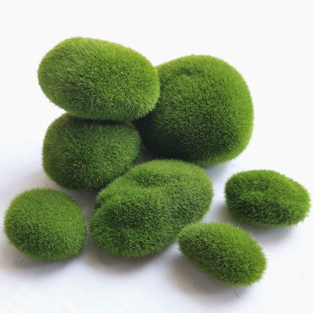 Realistic Artificial Moss Rocks, Terrarium Decorations Bring The Outdoors Inside