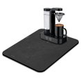 thumbnail image 1 of Enhance Your Kitchen with Our Modern Marble Dish Drying Mat - Grey, Black, and Gold, 18x24 Inch Absorbent Drainer Rack Mats, 1 of 7