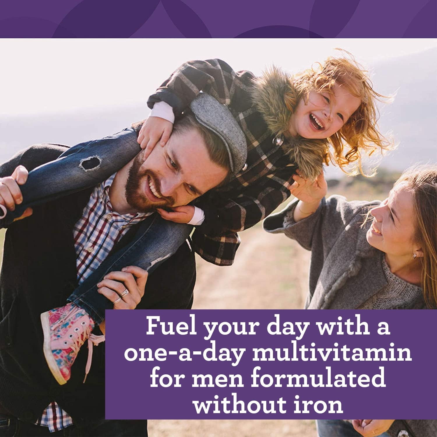 INNATE Response Formulas Men's One Daily Iron Free - B Vitamins - Vegan - 60 Servings