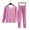 Purple, variant on Plus Size Seamless Thermal Underwear for Women Long Sleeve Base Layer Top & Buttom Long Johns Thermal Suit L-4XL