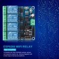 thumbnail image 4 of Módulo de relé WIFI 1 2 4 Way Things Smart Home Phone APP Interruptor de control remoto ESP8266 para Arduino, 4 of 9