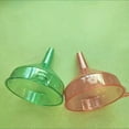 thumbnail image 4 of 3-Piece Wide Mouth Plastic Funnel Set, Thick Clear Kitchen Tool for Liquids, Large Durable Liquid Transfer Funnel, 4 of 4