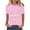 Pink, variant on Patlollav Womens Plus Size,Easter Womens Casual Short Sleeve Print Round Neck Blouse T-Shirt Ladies Tops