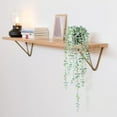 thumbnail image 3 of TETOU Faux Plants Artificial String of Gray Eucalyptus in Pot Realistic Green Hanging Plants for Shelf Desk Home Garden Decor, 3 of 9