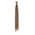 thumbnail image 3 of ITFABS Ladies Handmade Toupee Straight Hair Extension Knitted Dirty Braid Wig, 3 of 6