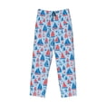 thumbnail image 6 of Daiia Sailboats On A Waves Men's Sleep Pant with Pockets and Drawstring,Pajama Pants-X-Large, 6 of 9
