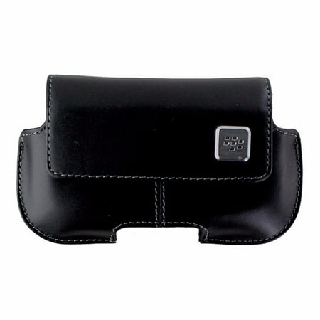 - BlackBerry Horizontal Leather Case for BlackBerry Curve 8520 / 9330 - Black
