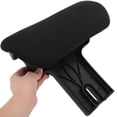 thumbnail image 2 of MERRYHAPY Ergonomic Headrest Chair Headrest Black Fabric Height Adjustable Computer Use 1Pcs Back to School, 2 of 8