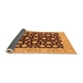 thumbnail image 2 of Ahgly Company Indoor Square Oriental Orange Traditional Area Rugs, 5' Square, 2 of 4