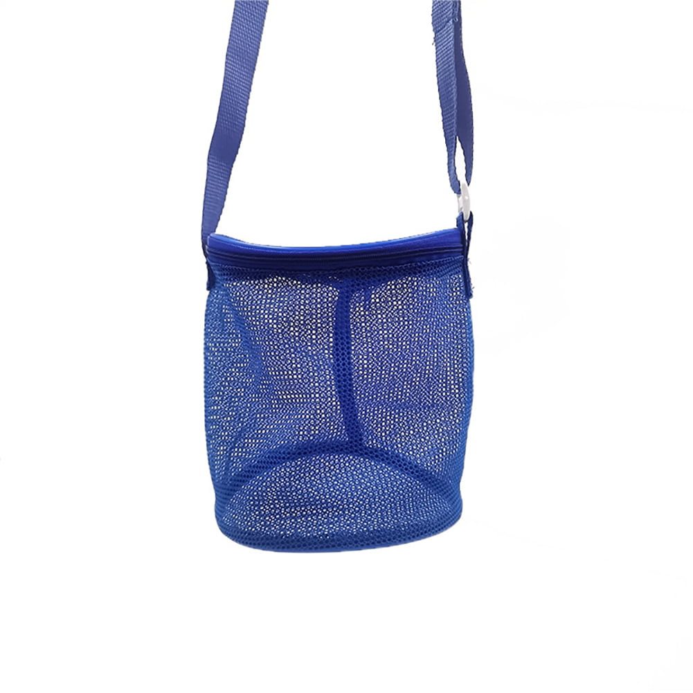 Uposao Beach Mesh Bag Shell Collecting Bucket Bags with Adjustable ...