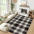 thumbnail image 2 of 10'x13' Modern Washable Area Rugs for Living Room Tartan Ultra Soft Rug for Bedroom Farmhouse Non Slip Throw Rugs for Home Office, 2 of 7