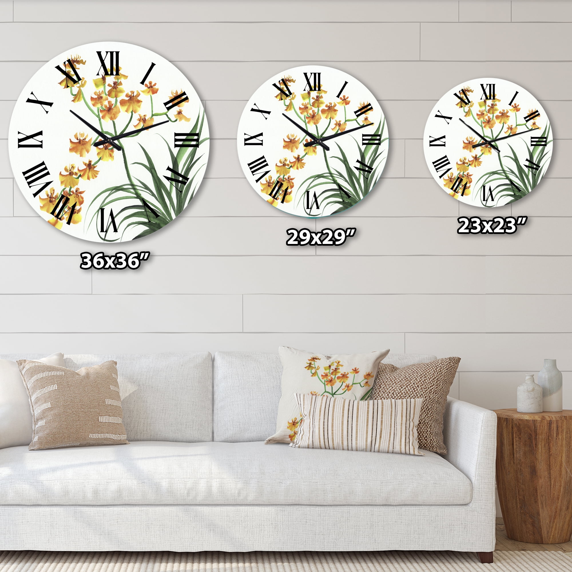 Designart 1 in Traditional Wall Clock