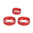 thumbnail image 1 of Cubierta del botón de control del aire acondicionado Unique Bargains para Subaru Impreza 2017-2023 Frontal Rojo 1 Juego, 1 of 7