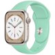 thumbnail image 1 of Correa de silicona para Apple Watch Band 49mm 45mm 44mm 42mm 41mm 40mm 38mm correa de reloj pulsera iWatch Series 8 7 6 5 4 3 SE banda Dengxun unisex, 1 of 2