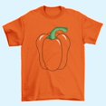 thumbnail image 5 of Halloween Fruit Vegetable Bell Pepper Costume Mens T Shirt, 5 of 5