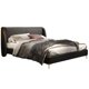 thumbnail image 5 of Bedroom furniture Italian light luxury leather bed modern simple master bedroom Nordic double bed villa Hong Kong-style bed My Lux Decor Round, 5 of 5