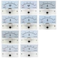 thumbnail image 2 of 2-30A 10-50V DC Ammeter Current Voltmeter Voltage 85C1 Analog Amp Panel Meter, 2 of 14