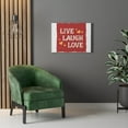 thumbnail image 3 of Inspirational Wall Art Live Laugh Love Wall Art Motivational Motto Inspiring Prints Artwork Decor Ready to Hang Unframed, 3 of 9
