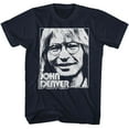 thumbnail image 1 of John Denver Simple Face Navy Adult T-Shirt M, 1 of 2