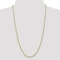 thumbnail image 2 of Primal Gold 14 Karat Yellow Gold 2.25mm Regular Rope Chain, 2 of 4