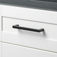 thumbnail image 3 of GlideRite 5 in. Center Solid Square Bar Pull Cabinet Hardware Handles, Matte Black, Pack of 10, 3 of 3