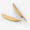 thumbnail image 1 of Juego de 2 tiradores de cajones de cocina zhang ming Aleación de Zinc Dorados 3,8 (96) mm, 1 of 5