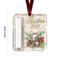 thumbnail image 5 of AURIGATE Acrylic Christmas Money Holder Ornament Clear Cash Gift Ball with Slot and Velvet Ribbon Double Sided Printed Hanging Decoration for Tree Holiday Gift, 5 of 5