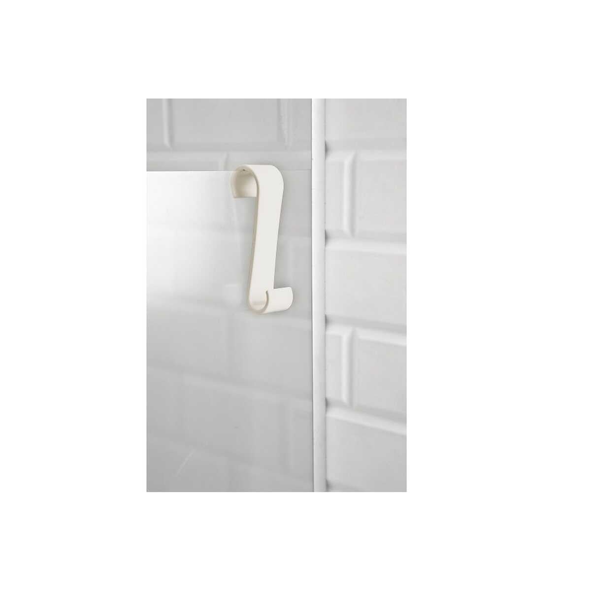 Plastic S Hooks for Towel Bar, Large Plastic Towel Hooks for Bathroom