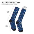 thumbnail image 4 of Pofeuu Space Print Compression Socks for Women & Men Circulation - Best Support for Nurses,Running,Athletic,Sports, 4 of 7