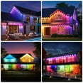 thumbnail image 7 of Remote Outdoor LED Smart Lights, RGBIC Permanent Outdoor Lights APP/ Voice Control, for Christmas, Halloween, Party, 100ft, 7 of 7