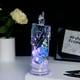 thumbnail image 1 of Luz nocturna LED rosa con efecto de llama parpadeante | Vela electrónica sin llama para decorar el dormitorio | Decoración romántica en forma de corazón para niñas, 1 of 3
