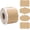 Light Brown, variant on 300 Pcs Gift Tags Stickers Name Labels Stickers, 2×3 Inch Self-Adhesive Handmade Bottle Jar Labels for Presents Decoration Jars Craft