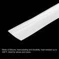 thumbnail image 4 of 21inch Length Silicone Stove Gap Cover Gap Filler Between Stove and Counter White 2Pack, 4 of 5