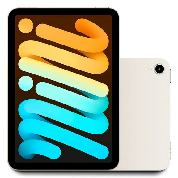 Restored 2021 Apple iPad mini Wi Fi Cellular 256 GB Starlight (6th Generation) (Refurbished)