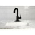 thumbnail image 4 of Kingston Brass LS8610NYL New York One-Handle 1-Hole Deck Mounted Bar Faucet, Matte Black, 4 of 5