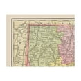 thumbnail image 3 of Historic State Map - Connecticut - Cram 1892 - 29.93 x 23 - Vintage Wall Art, 3 of 5