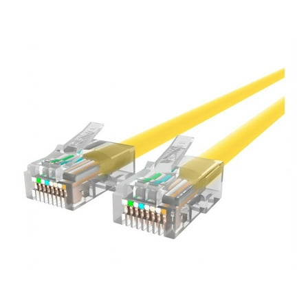 Belkin High Performance patch cable - 7 ft - yellow