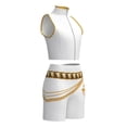thumbnail image 4 of Halloween Costume for Ki'ds, G'irl's Pop Idol Singer Stage Performance Outfit Set, Popular Singer Group Fancy Dress for Halloween Party, 4 of 6