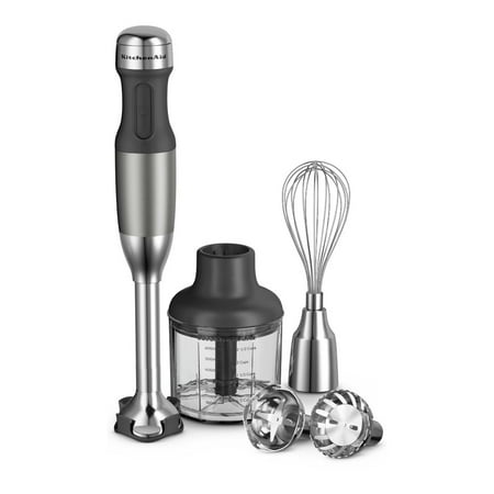 KitchenAid® 5-Speed Hand Blender Contour Silver (Best Hand Blender For Cakes)