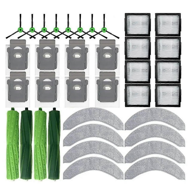 Repuestos y accesorios para aspiradoras Combo J7+ y J9+, cepillo lateral principal, filtro HEPA, paño de fregona, bolsas para polvo s202412247057